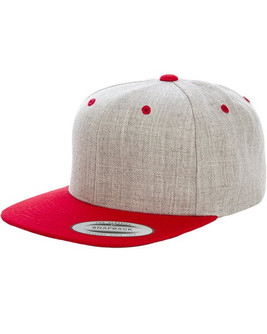Yupoong 6089MT - Premium Two-Tone Snapback with Classic Green Undervisor