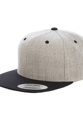 Yupoong 6089MT - Gorra Snapback Bicolor Clásica de Visera Plana