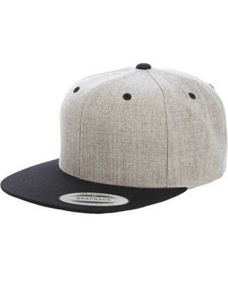 Yupoong 6089MT - Premium Two-Tone Snapback with Classic Green Undervisor