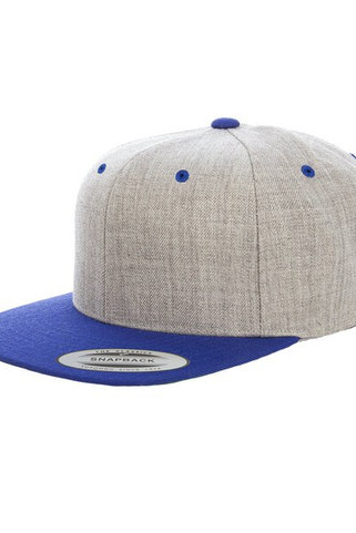 Yupoong 6089MT - Premium Two-Tone Snapback with Classic Green Undervisor