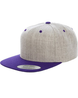 Yupoong 6089MT - Premium Two-Tone Snapback with Classic Green Undervisor
