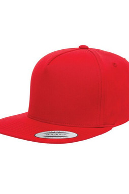 Yupoong Y6007 - Adult 5-Panel Cotton Twill Snapback Cap