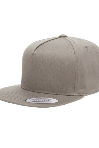 Yupoong Y6007 - Adult 5-Panel Cotton Twill Snapback Cap