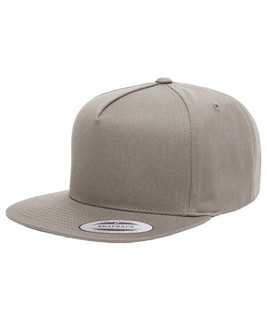 Yupoong Y6007 - Adult 5-Panel Cotton Twill Snapback Cap