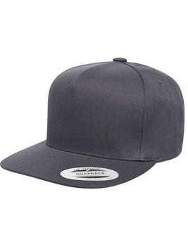 Yupoong Y6007 - Adult 5-Panel Cotton Twill Snapback Cap