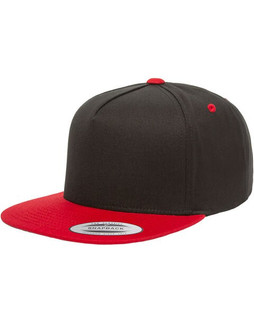 Yupoong Y6007 - Adult 5-Panel Cotton Twill Snapback Cap