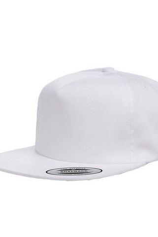Yupoong Y6502 - Adult Unstructured 5-Panel Snapback Cap