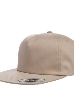 Yupoong Y6502 - Adult Unstructured 5-Panel Snapback Cap