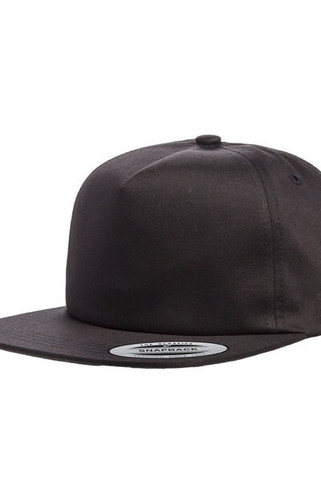 Yupoong Y6502 - Adult Unstructured 5-Panel Snapback Cap