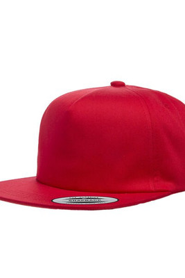 Yupoong Y6502 - Adult Unstructured 5-Panel Snapback Cap