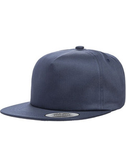Yupoong Y6502 - Adult Unstructured 5-Panel Snapback Cap