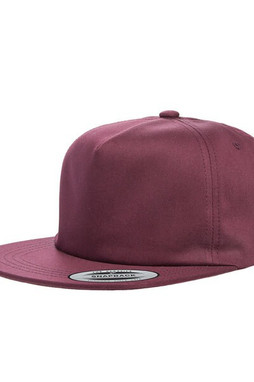 Yupoong Y6502 - Adult Unstructured 5-Panel Snapback Cap