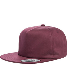 Yupoong Y6502 - Adult Unstructured 5-Panel Snapback Cap