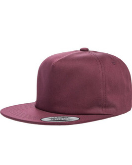 Yupoong Y6502 - Adult Unstructured 5-Panel Snapback Cap