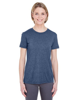 UltraClub 8619L - Ladies  Cool & Dry Heathered Performance T-Shirt