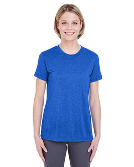 UltraClub 8619L - Ladies  Cool & Dry Heathered Performance T-Shirt