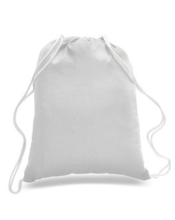 OAD OAD101 - Eco-Friendly Cotton Canvas Drawstring Backpack