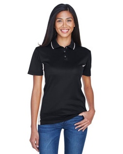 UltraClub 8406L - Ladies Cool & Dry Sport Two-Tone Polo