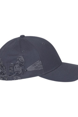 Dri Duck DI3348 - Brushed Cotton Twill Firefighter Cap