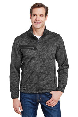 Dri Duck 5316 - Atlas Bonded Mélange Sweater Fleece Jacket