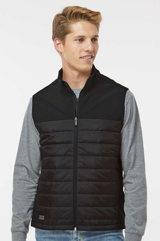 Dri Duck 5318 - Mens Summit Puffer Body Softshell Vest