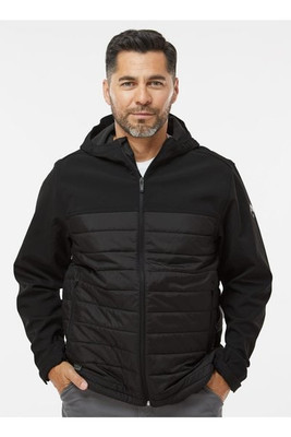 Dri Duck 5324 - Men's Pinnacle Puffer Body Softshell Hooded Jacket