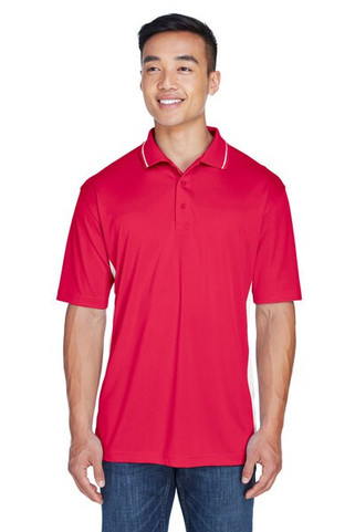 UltraClub 8406 - Mens Cool & Dry Sport Two-Tone Polo