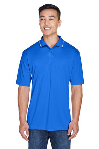 UltraClub 8406 - Mens Cool & Dry Sport Two-Tone Polo