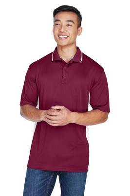 UltraClub 8406 - Men's Cool & Dry Sport Two-Tone Polo