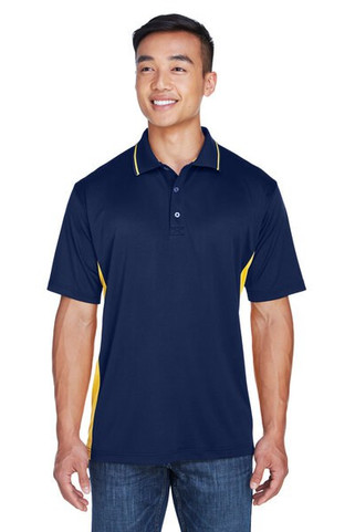 UltraClub 8406 - Mens Cool & Dry Sport Two-Tone Polo