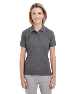 UltraClub UC100W - Ladies Heathered Piqué Polo