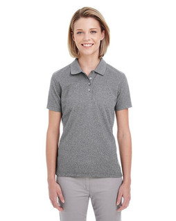 UltraClub UC100W - Ladies Heathered Piqué Polo