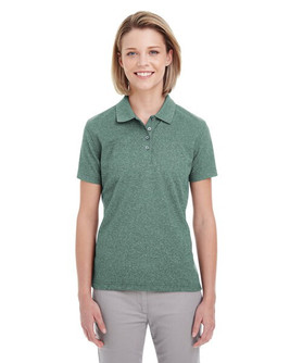 UltraClub UC100W - Ladies Heathered Piqué Polo