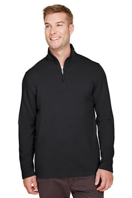 UltraClub UC792 - Men's Coastal Pique Fleece Quarter-Zip