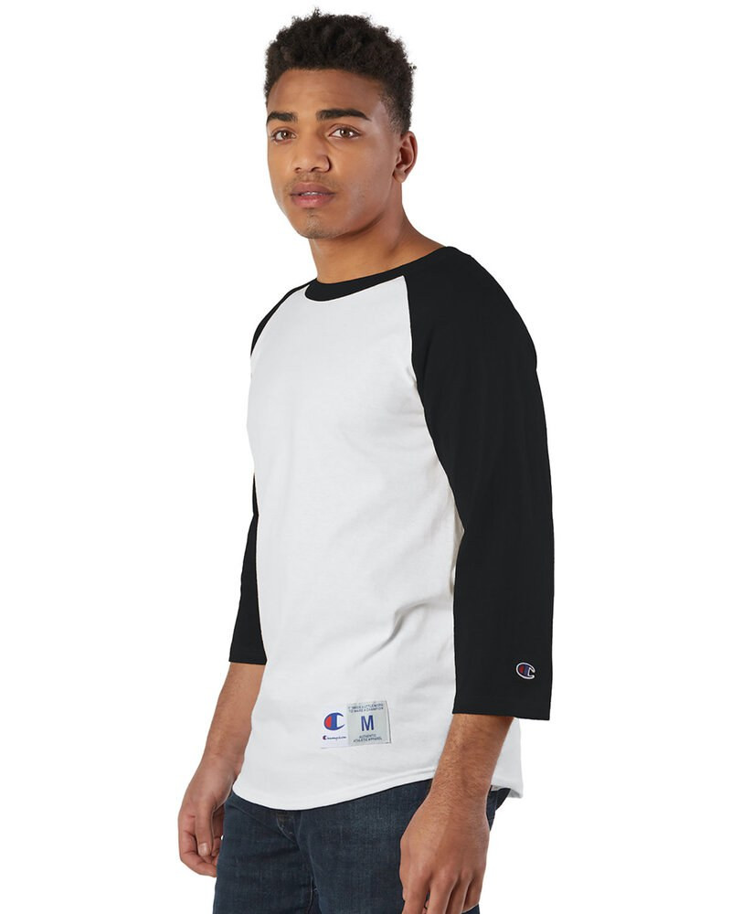 Triblend Long Sleeve Raglan Tee – Threads 4 Thought