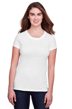 Threadfast 202A - T-shirt à manches courtes Triblend pour femmes