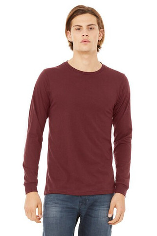 Bella+Canvas 3501 - Men’s Jersey Long-Sleeve T-Shirt
