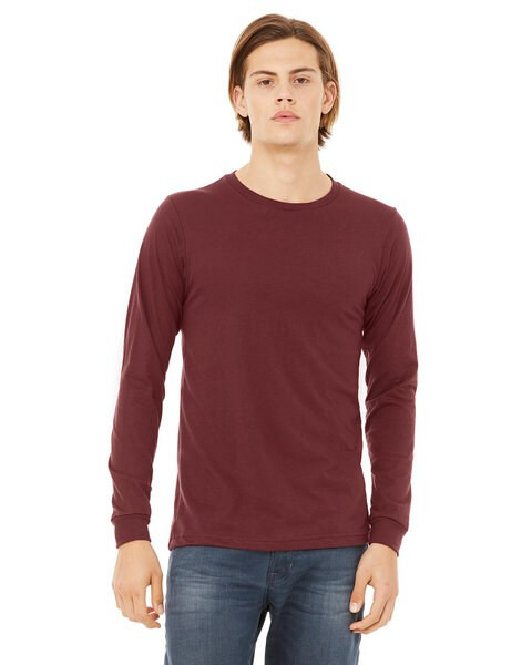 Bella+Canvas 3501 - Men’s Jersey Long-Sleeve T-Shirt
