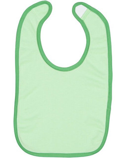 Rabbit Skins RS1004 - Bavoir à bordures contrastées pour bébé