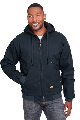 Berne HJ375 - Men's Highland Washed Cotton Duck Hooded Jacket