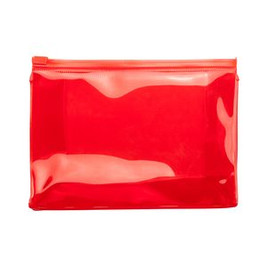 CARIBU Toilet bag in transparent PVC with air-tight seal - EgotierPro BO7511