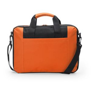 LORA Padded document bag for your laptop in soft 600D polyester with exterior pocket - EgotierPro BO7515