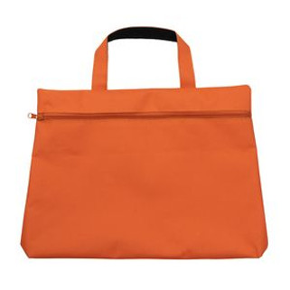 CHARRAN Document bag in 600D polyester in different colours with carry handle and matching zipper - EgotierPro BO7517