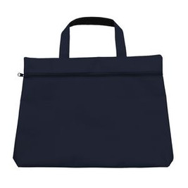 CHARRAN Document bag in 600D polyester in different colours with carry handle and matching zipper - EgotierPro BO7517