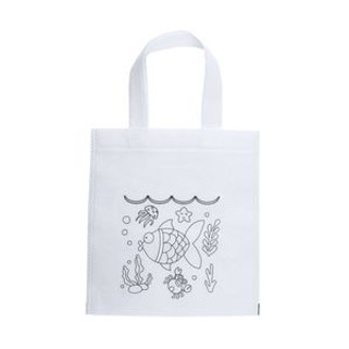 AZOR Non-woven bag with design for colouring - EgotierPro BO7529