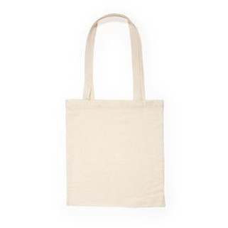 ZENITH 100% eco shopping bag made of 180 gsm cotton in natural colour - EgotierPro BO7551