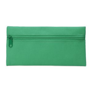 COLINA Plain colour pencil case with matching metal zipper - EgotierPro BO7559