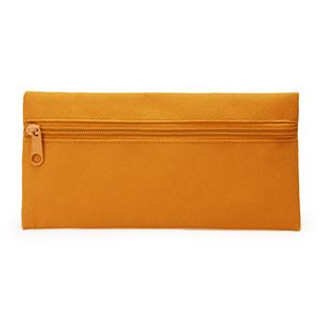 COLINA Plain colour pencil case with matching metal zipper - EgotierPro BO7559