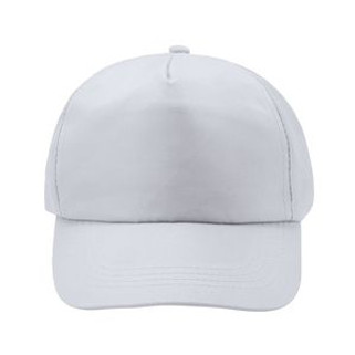 CALISTO RPET cap with 5 panels and embroidered vent eyelets - EgotierPro GO7050