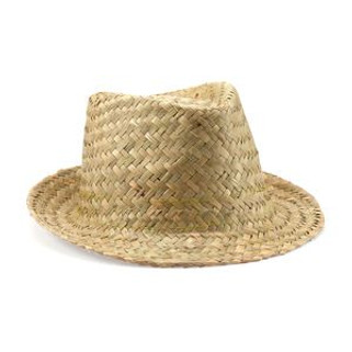 GALAXY Natural straw hat with comfortable inner sweatband - EgotierPro GO7063